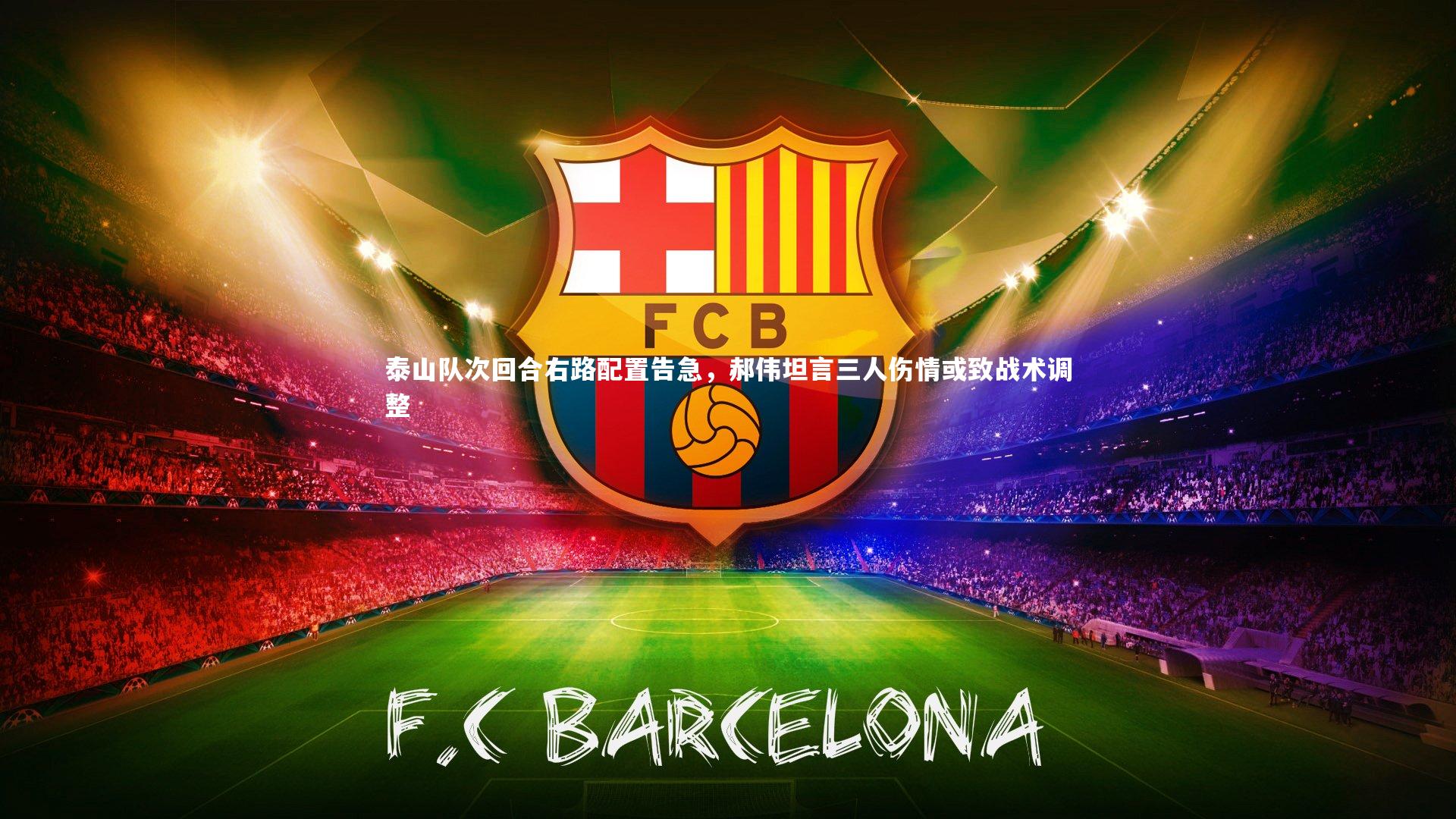 泰山队次回合右路配置告急，郝伟坦言三人伤情或致战术调整